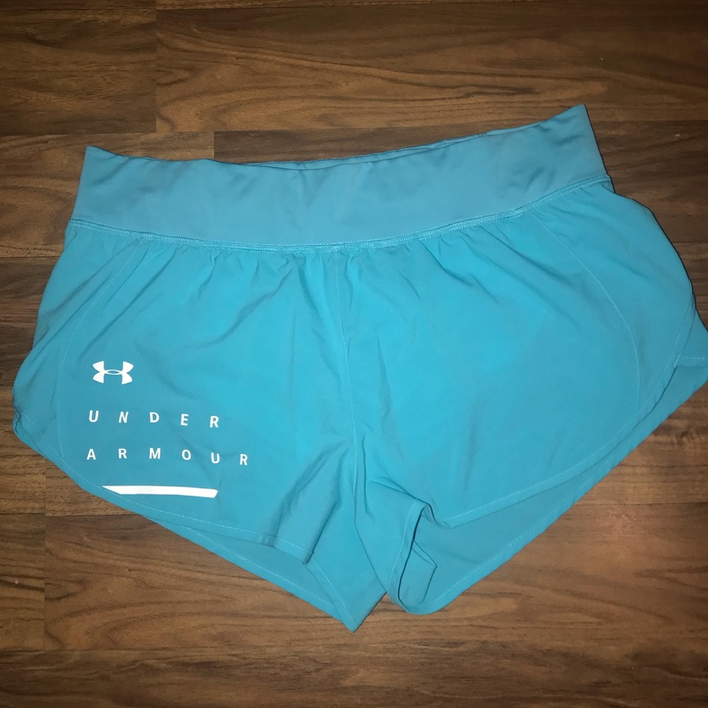 NWOT! UA running shorts.